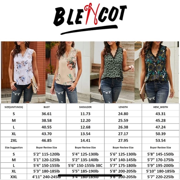 Lace trim floral tank - Picture 3 of 9